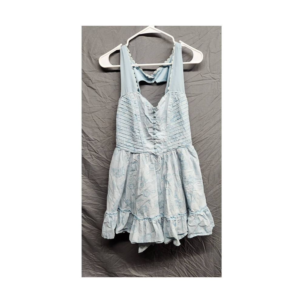 BABY BLUE DRESS WITH POCKETS - IT REALLY HAS POCKETS !!!